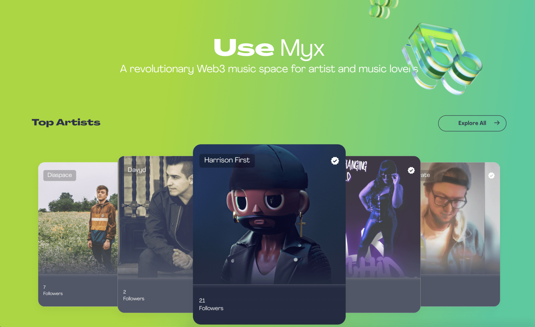 Myx Background Streaming and NFT platform Myx aims to change music distribution with ...