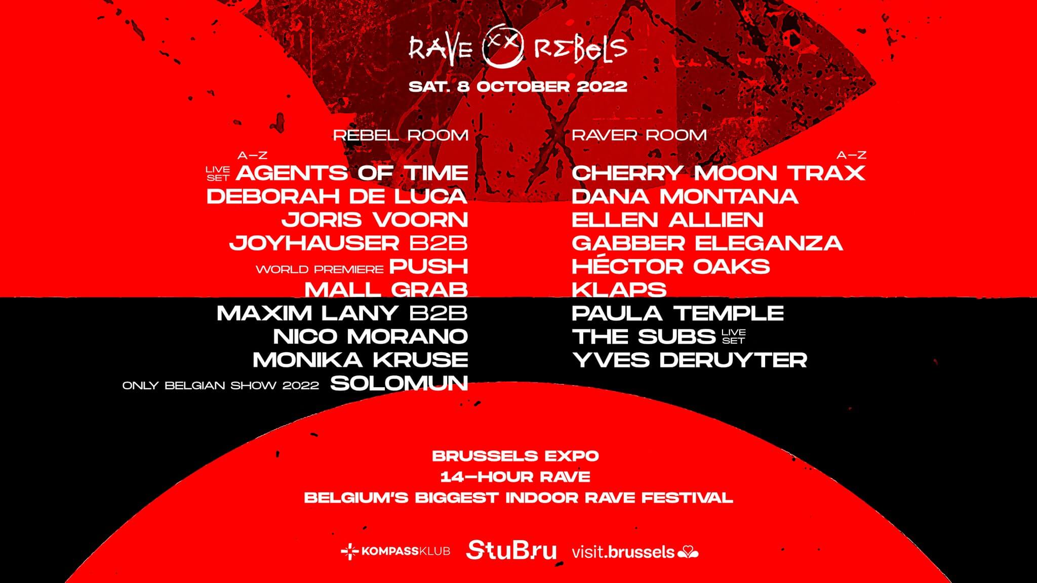 Rave Rebels announced a return to Brussels | House Nest