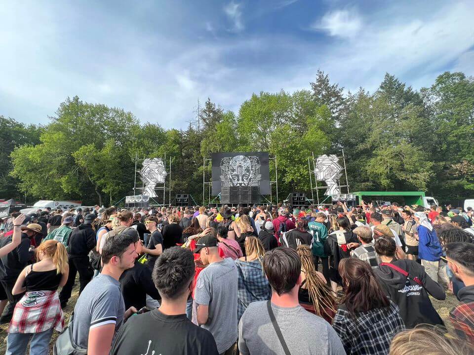 Illegal Teknival Rave France