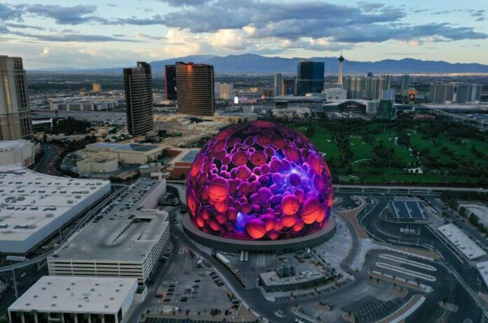 The Sphere Venetian Resort in Las Vegas