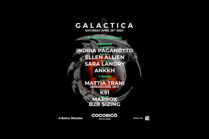 Galactica Cocoricò 2024 April 20