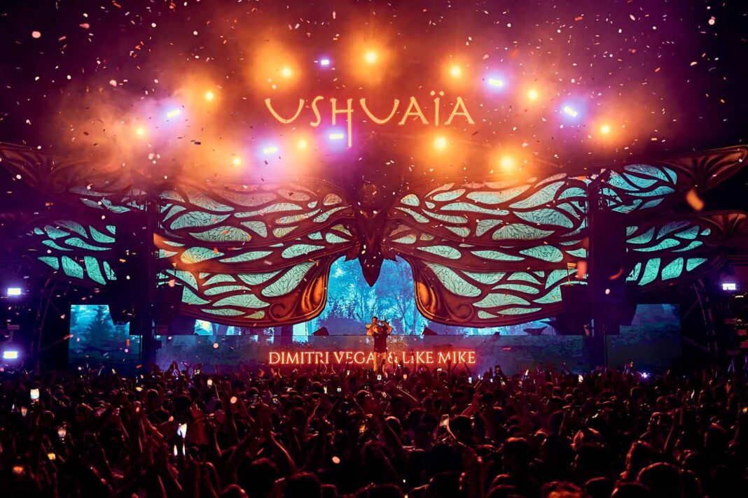 Ushuaia Tomorrowland Dimitri Vegas Like Mike